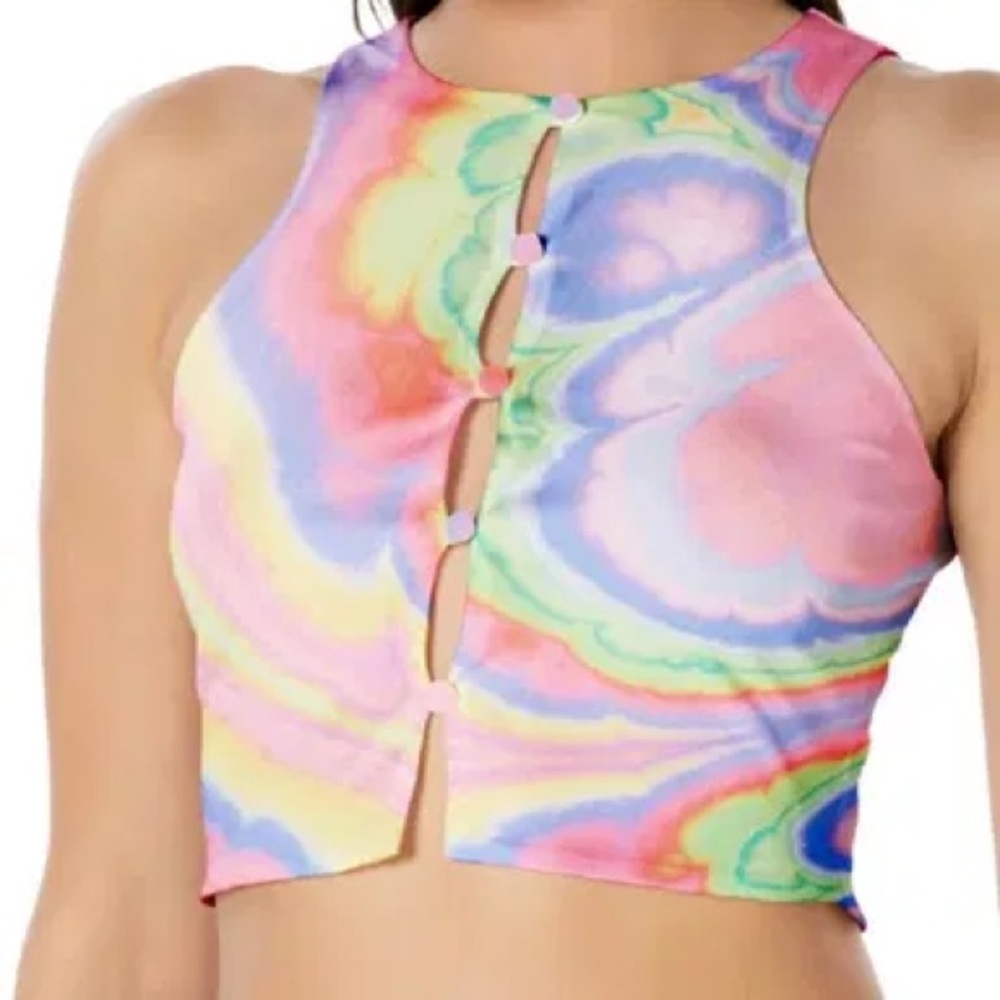 AFRM Mikka Top Tie Dye